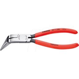 KNIPEX KN 38 71 200 - Alicate y pinza de mecánico, curva 70°, 200 mm