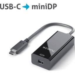 PURELINK PURE IS211 - Adaptador USB-C a mini DisplayPort - 4K60 - iSeries 0,10m