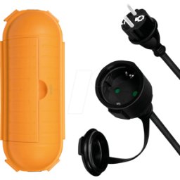 LOGILINK LPS239 - Prolongación del cable de red, 3 m, negro, caja de protec
