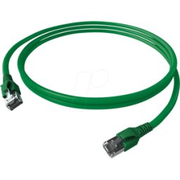 EASYLAN CP1KGBGBG0020 - Cable de conexión CAT.6a, S/FTP, FlexBoot, verde, 2 m.