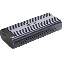 LINDY 43394 - Caja externa M.2 NVMe SSD, USB 4,0