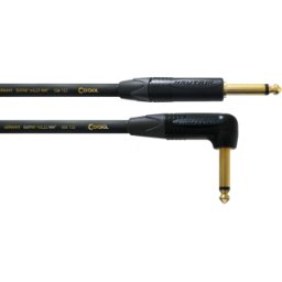 CSI 9 PR-GOLD - CORDIAL 6,3 mm mono jack, mono ángulo jack, 9,00m