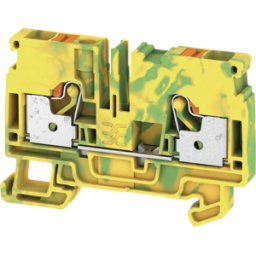 WEIDMÜLLER A2C 6 PE - Klippon® Connect Terminal de continuidad serie A, verde / amaril