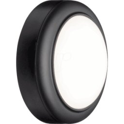 PAULMANN PLM 94119 - Luz de pared, 8 W, 560 lm, 3000 K, gris, IP44