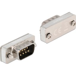 DELOCK 66828 - Adaptador RS-232/422/485 DB9 macho loopback