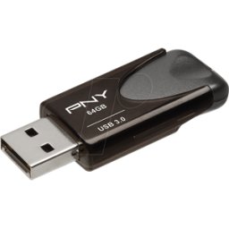 PNY FD64GATT4 - Memoria USB, USB 2,0, Attaché 4, 64 GB