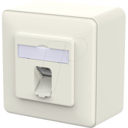 METZ CONNECT BTR 130E370002-I - Módulo E-DAT CAT.6a lsa++ 1 puerto AP blanco puro