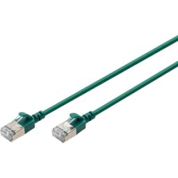 DIGITUS DIGI 1632A050SG - Cable de interconexión Cat.6a F-FTP Slim, 5 m, verde