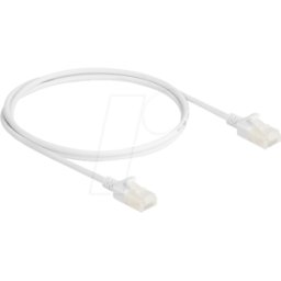 DELOCK 80359 - Cable de red RJ45 Cat.6A industrial U/UTP Slim 1 m blanco