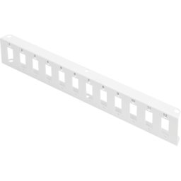 DIGITUS DIGI DN-96802M-2 - Placa adaptadora para Unibox de fibra óptica para el montaje e
