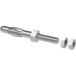 ELECTRO PJP PJP 1052-12 - Tapón de plátano, 4mm, para montaje de placa