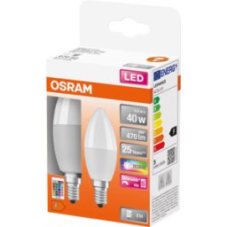 LEDVANCE GMBH OSR 075610149 - Lámpara LED STAR+ E14, 5,5 W, 470 lm, 2700 K, atenuable,