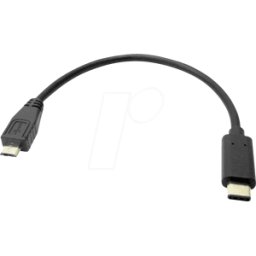 GOOBAY USB 3.1 ACMB2 - Cable USB 2.0, conector C a conector Micro B, 0,2 m