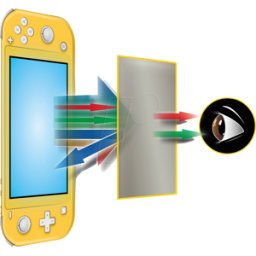 STPL JVASWI00069 - Vidrio de protección de luz azul Steelplay, Switch Lite