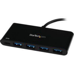STARTECH.COM ST HB30C4AFPD - 4 puertos USB 3,0 HUB con fuente de alimentación