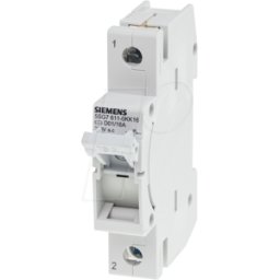 SIEMENS SIE 5SG76110KK06 - MINIZED, fuse switch disconnector, D01, 1-pole, In: 6 A, Un AC:
