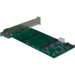 INTER-TECH IT88885377 - Tarjeta portadora para 2x M2 SATA HDD/SSD