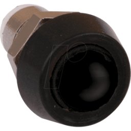 MENTOR MEN RTM5040 - Soporte LED para LED de 5 mm, cromo, negro