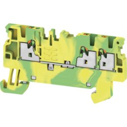 WEIDMÜLLER A3C 1.5 PE - Klippon® Connect Terminal de continuidad serie A, verde / amaril