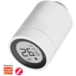 LOGILINK SH0135 - Termostato de radiador inteligente, Wi-Fi, Tuya