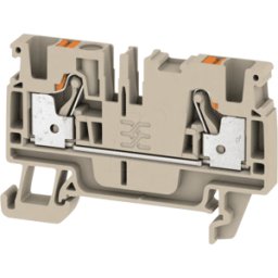 WEIDMÜLLER A2C 4 - Borne de paso Klippon® Connect, serie a beige