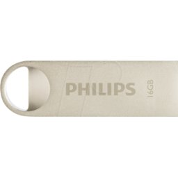PHILIPS MEDIA PHI FM16FD160B - Memoria USB, USB 2,0, 16 GB, Luna Vintage Plata