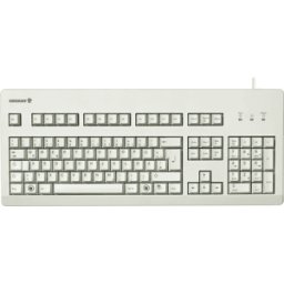 CHERRY G80-3000LPCEU-0 - Teclado, USB, gris claro, EE. UU.