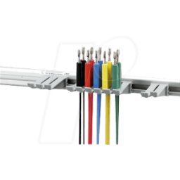 HIRSCHMANN TEST & MEASUREMENT PMS 4 LMLH - Juego de cables de medición, 4 mm, con soporte
