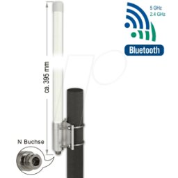DELOCK 12632 - Antena WLAN, toma N