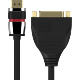 PURELINK PURE ULS020 - Adaptador Portsaver, HDMI macho a DVI hembra, Ultimate serie