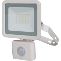 REV RITTER REV 2707614010 - Proyector LED, 10 W, 800 lm, 6500 K, IP44, Sensor, blanco