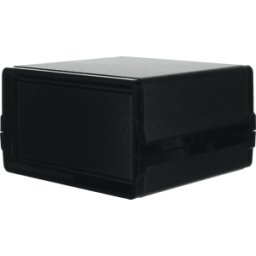 TEKO MC 12.9 - Carcasa de la serie ABS de MINI CABINA, 85 x 80 x 48 mm, negro