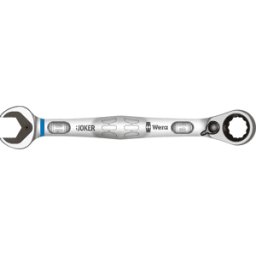 WERA 05020074001 - Llave de trinquete de anillo con boca, SW 19, conmutador Joker