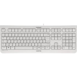 CHERRY JK-0800EU-0 - Teclado, USB, blanco/gris, EE. UU