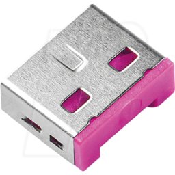 SMARTKEEPER SK UL03P1PK - Cerradura de puerto, USB Tipo A, 10 piezas, rosa