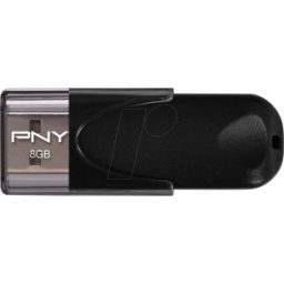 PNY FD8GBATT4 - Memoria USB, USB 2,0, Attaché 4, 8 GB