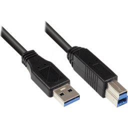 GOOD CONNECTIONS GC 2710-S01 - Cable USB 3.0, a macho a macho B, 1 m