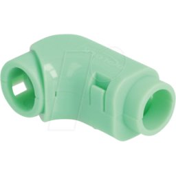 DELOCK 88125 - Protector de cable, adaptador de 90°, 8 piezas, verde