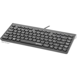 MANHATTAN 180702 - Teclado, USB, negro, DE