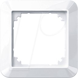 MERTEN EL 1M 389125 - 1-M, marco, 1-x, blanco activo, brillante, antibacteriano