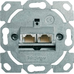 TELEGÄRTNER TG J00020A0502 - Caja de conexiones AMJ45 cat. 6A, sin placa central