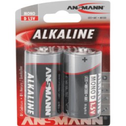 ANSMANN ANS 1514-0000 - Red, pila alcalina, D (mono), paquete de 2