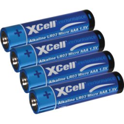 XCELL AAA 40X - Pila alcalina, AAA (Micro), paquete de 40