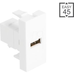 DELOCK 90907 - Easy 45 USB 2,0 Tipo-A zócalo > USB Tipo-B.