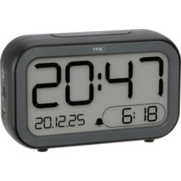 TFA DOSTMANN TFA 60204801 - DESPERTADOR DIGITAL LCD LED BINGO HÍBRIDO