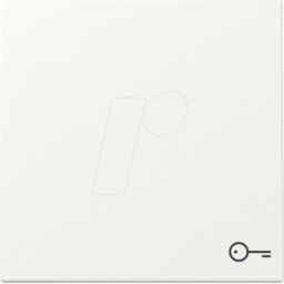 GIRA 3287 27 - Balancín con símbolo de llave, blanco puro opaco s