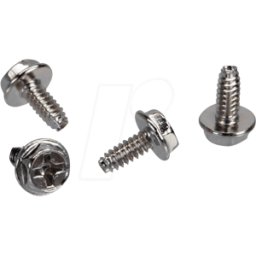 INLINE INL 77783L - Juego de tornillos para discos duros de 3,5, 50 piezas, largos