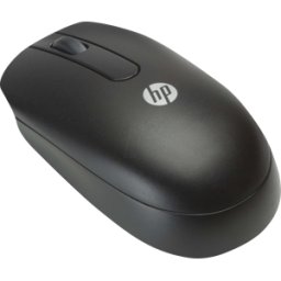 HEWLETT PACKARD HP Z3Q64AA - Ratón (ratón), cable, USB, negro