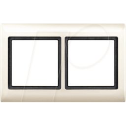MERTEN EL ME 400244 - Diseño acuático, marco, doble, blanco