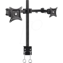 TECHLY ICA-LCD-482-D - Soporte para monitor 2x LCD 13" - abrazadera de 27", horizontal